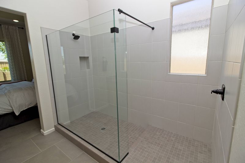 Minimalist Walk-In Shower